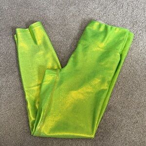 Neon yellow Heroine Sport leggings